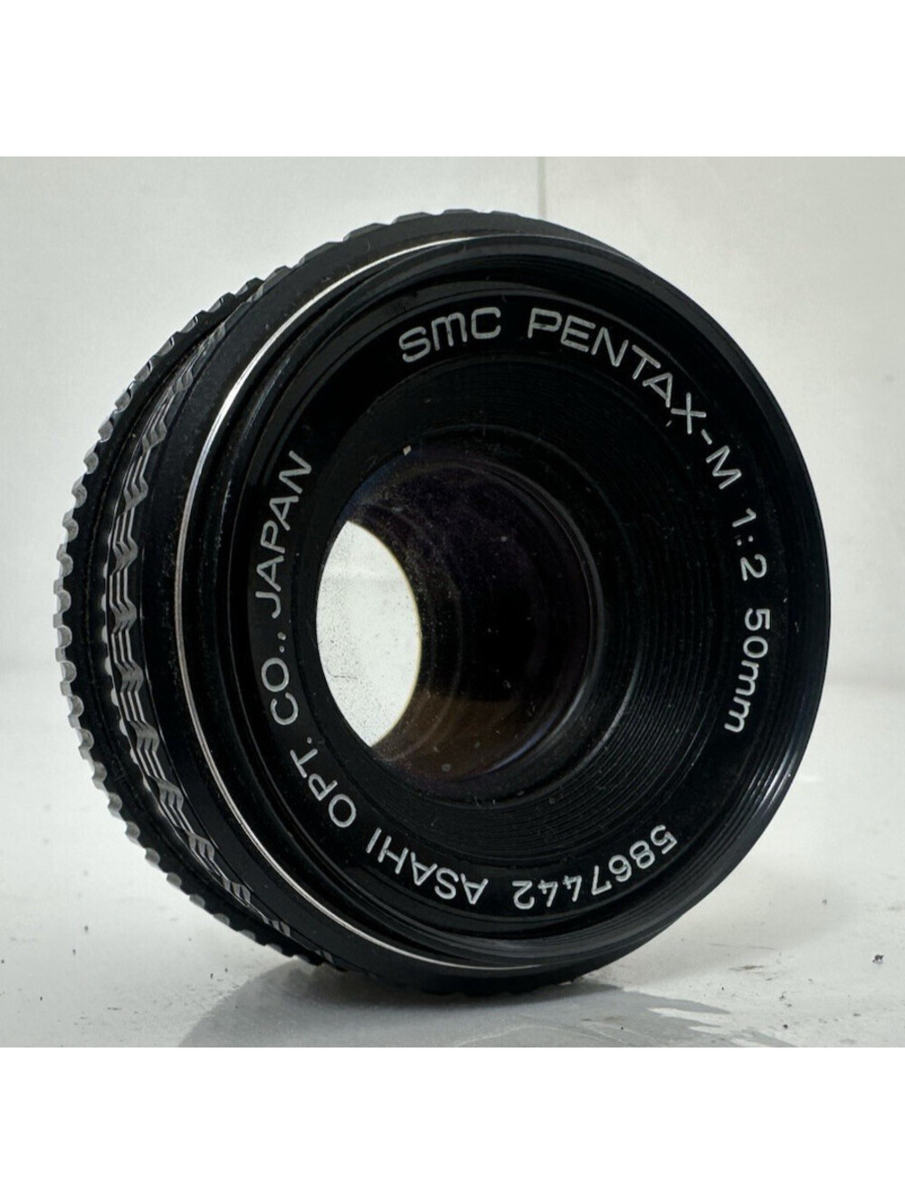 Vintage SMC Pentax-M 50mm f/2 Lens Asahi K Mount K1000 ME Super Japan